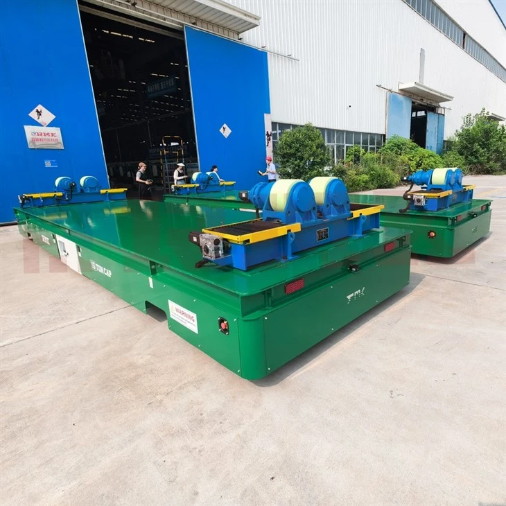 15 Tons Pipe Roller Transfer Cart factory