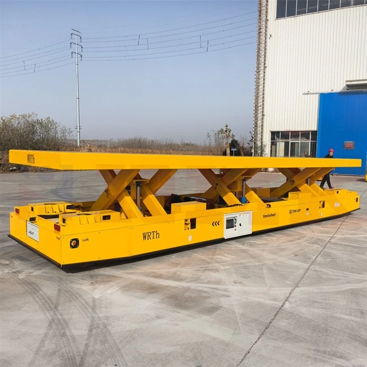 Three-Scissor Synchronous Lifting Omniwheel Transfer Cart With Lifting 600 suppliers